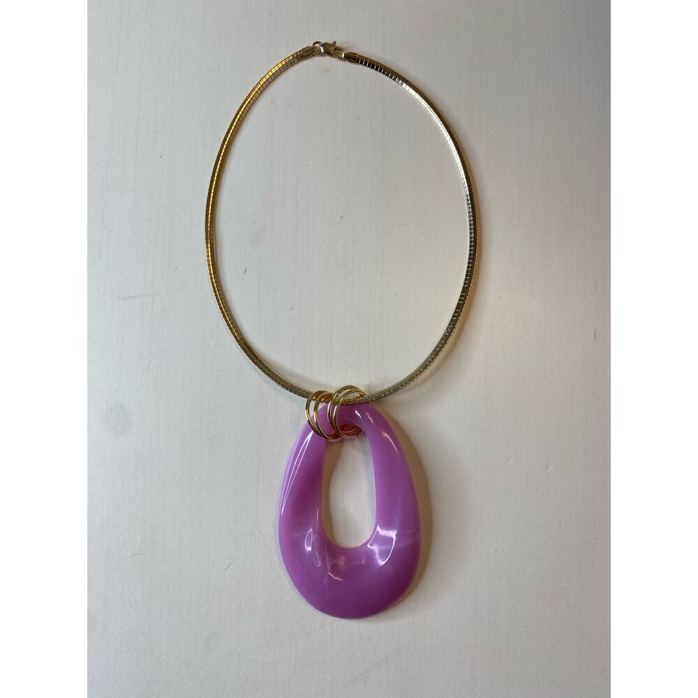 nOIr Purple Pendant Necklace 5/20